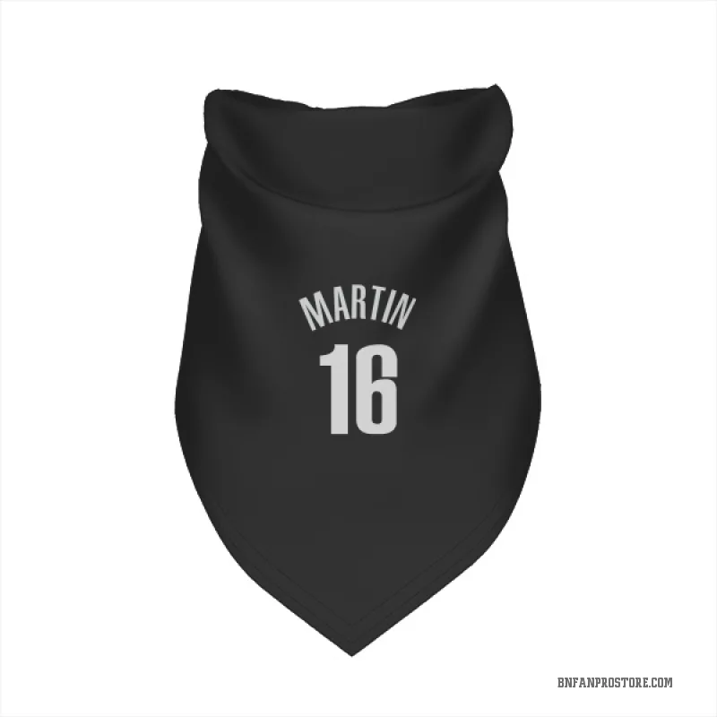 Jaylen Martin Black Brooklyn Nets Cat & Dog Pet Bandana